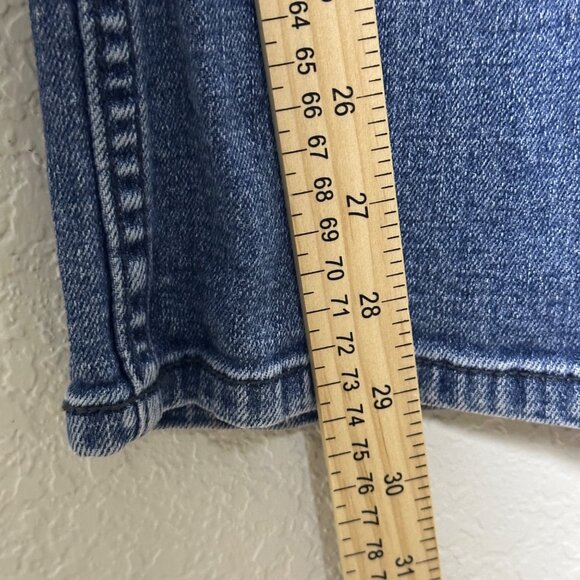 Buffalo David Bitton Jean Men 36 Stretch Straight Dark Wash Distressed Jackson-X - Picture 10 of 15